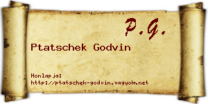 Ptatschek Godvin névjegykártya